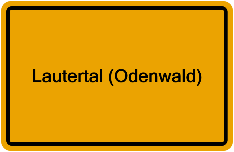 Handelsregister Lautertal (Odenwald)